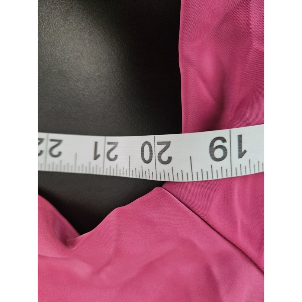 Rachel Zoe Satin‎ Blouse Womens Large Pink Button Front Minimalist Workwear - Picture 4 of 6